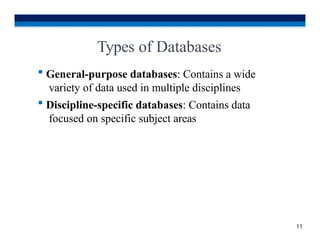 Databases Per Subject INTRO TO DATABASE SYSTEMS LECTURE 1.pptx