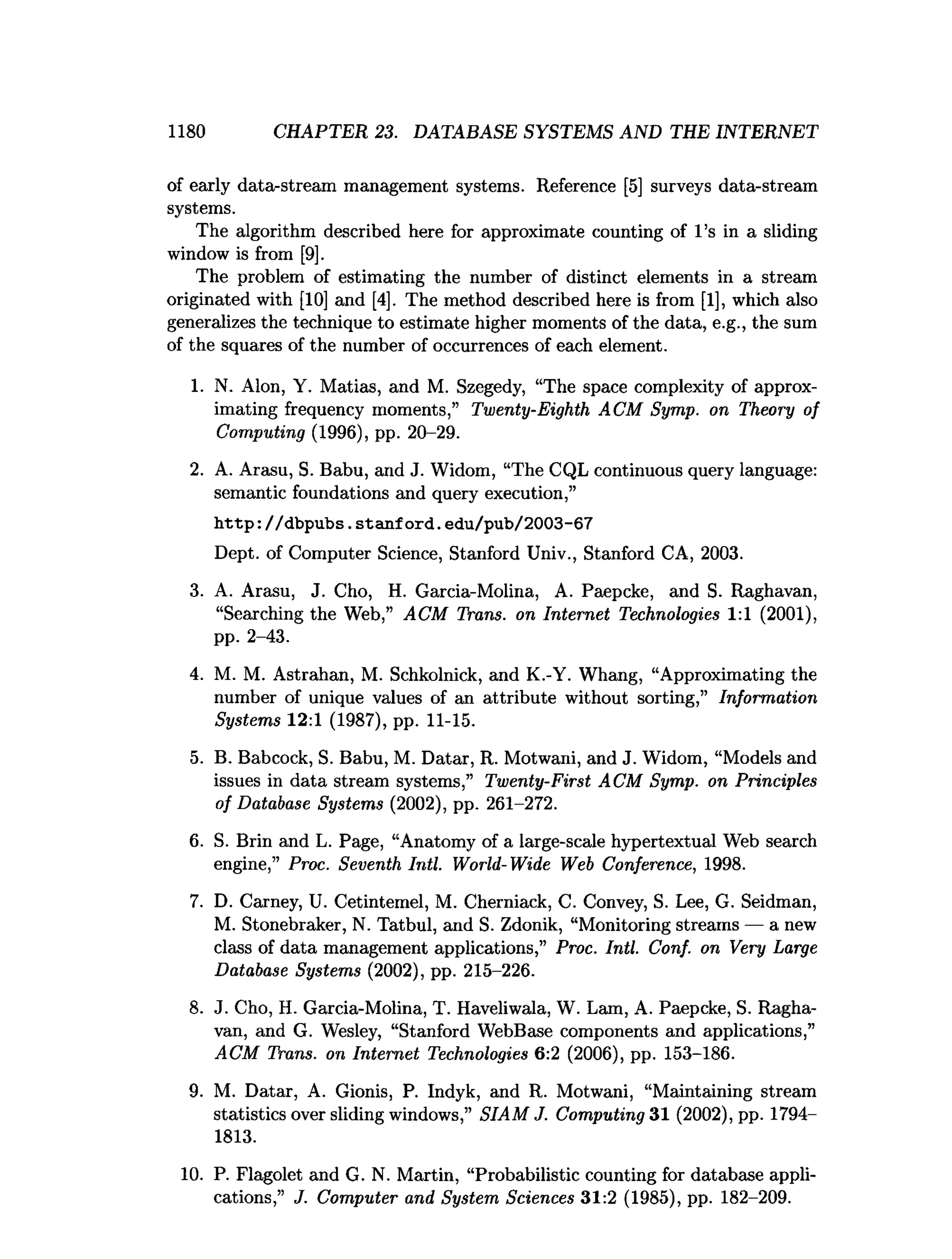 Database Systems: The Complete Book (Hector Garcia-Molina, Jeffrey D. Ullman etc.)