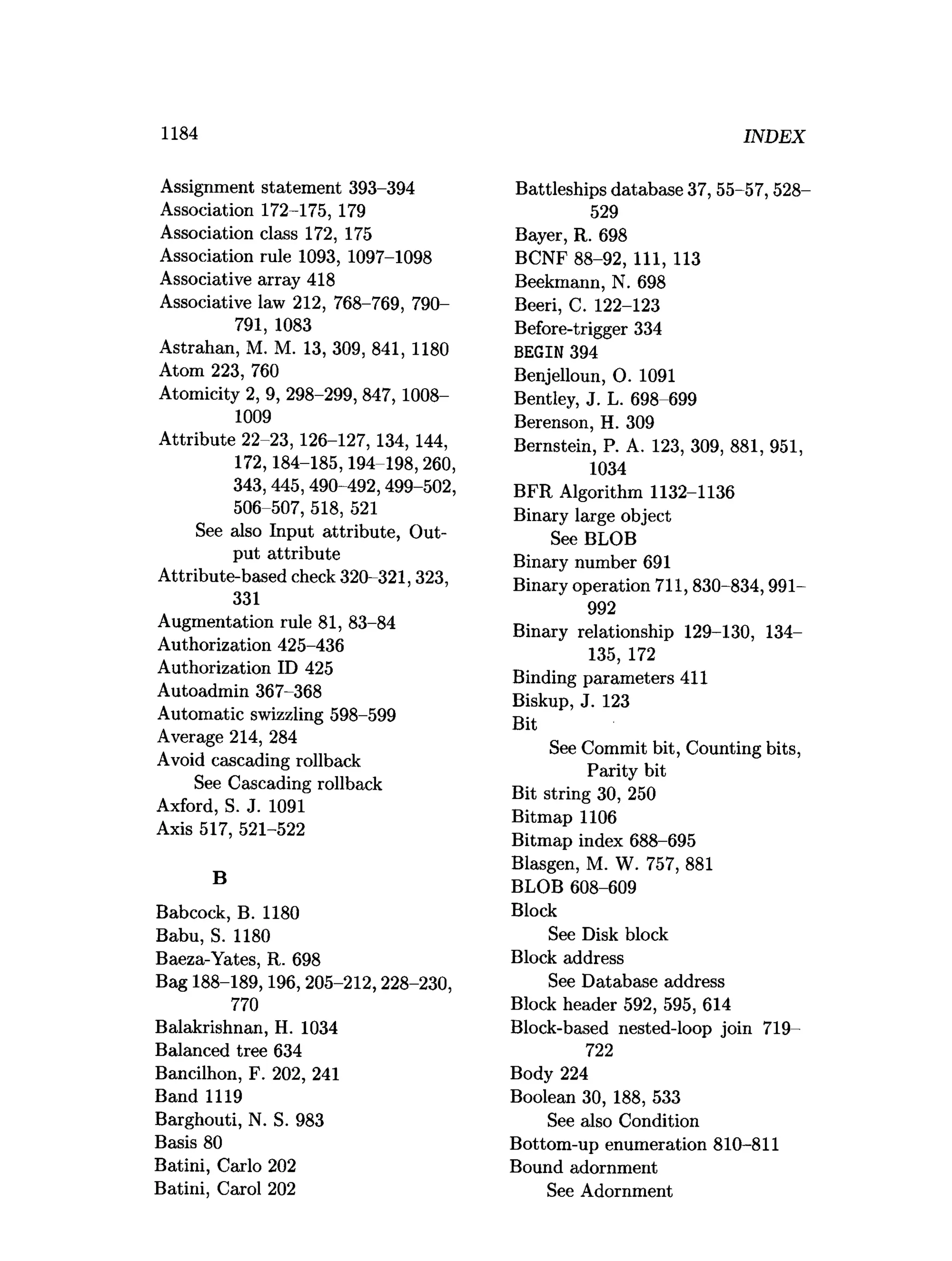 Database Systems: The Complete Book (Hector Garcia-Molina, Jeffrey D. Ullman etc.)