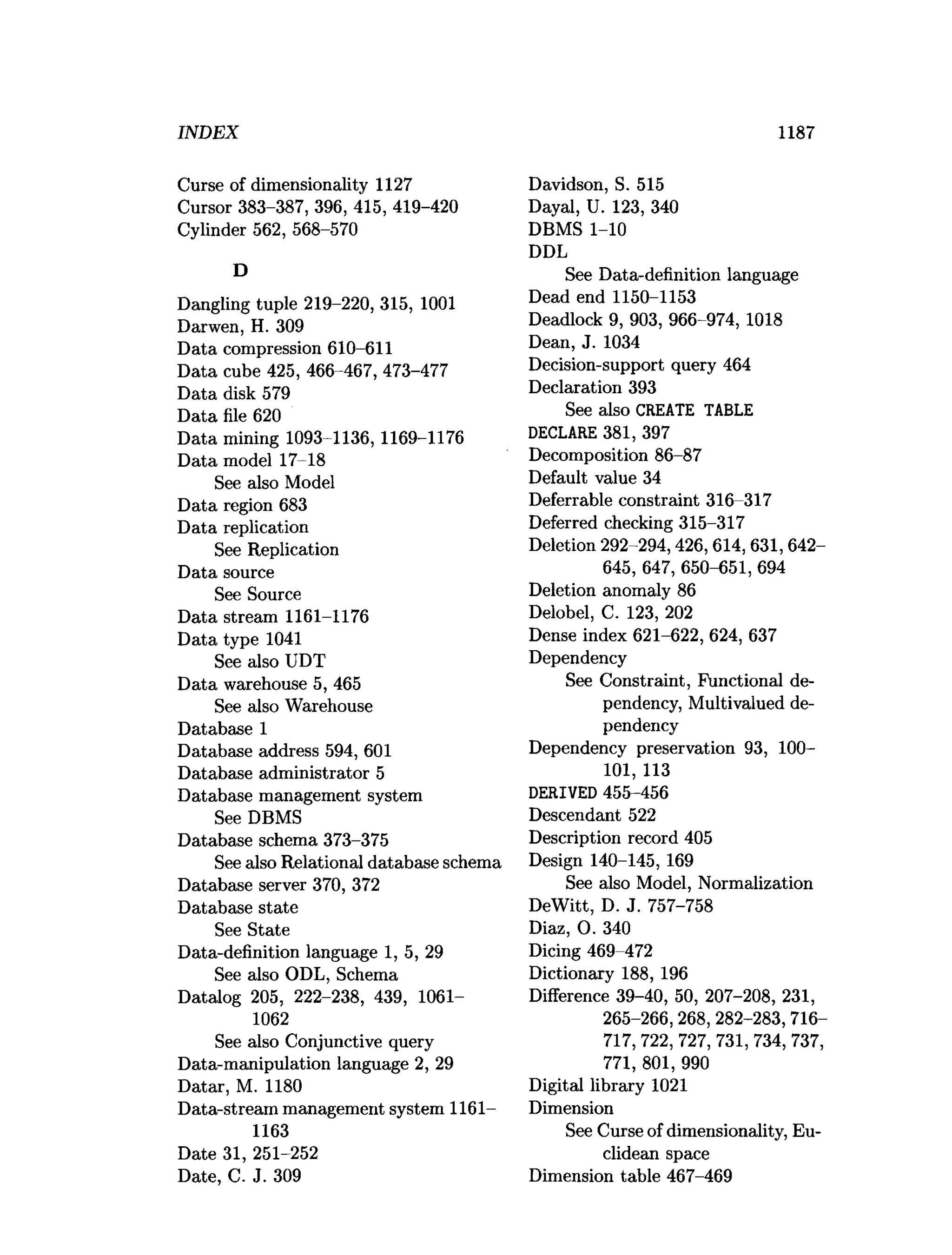 Database Systems: The Complete Book (Hector Garcia-Molina, Jeffrey D. Ullman etc.)