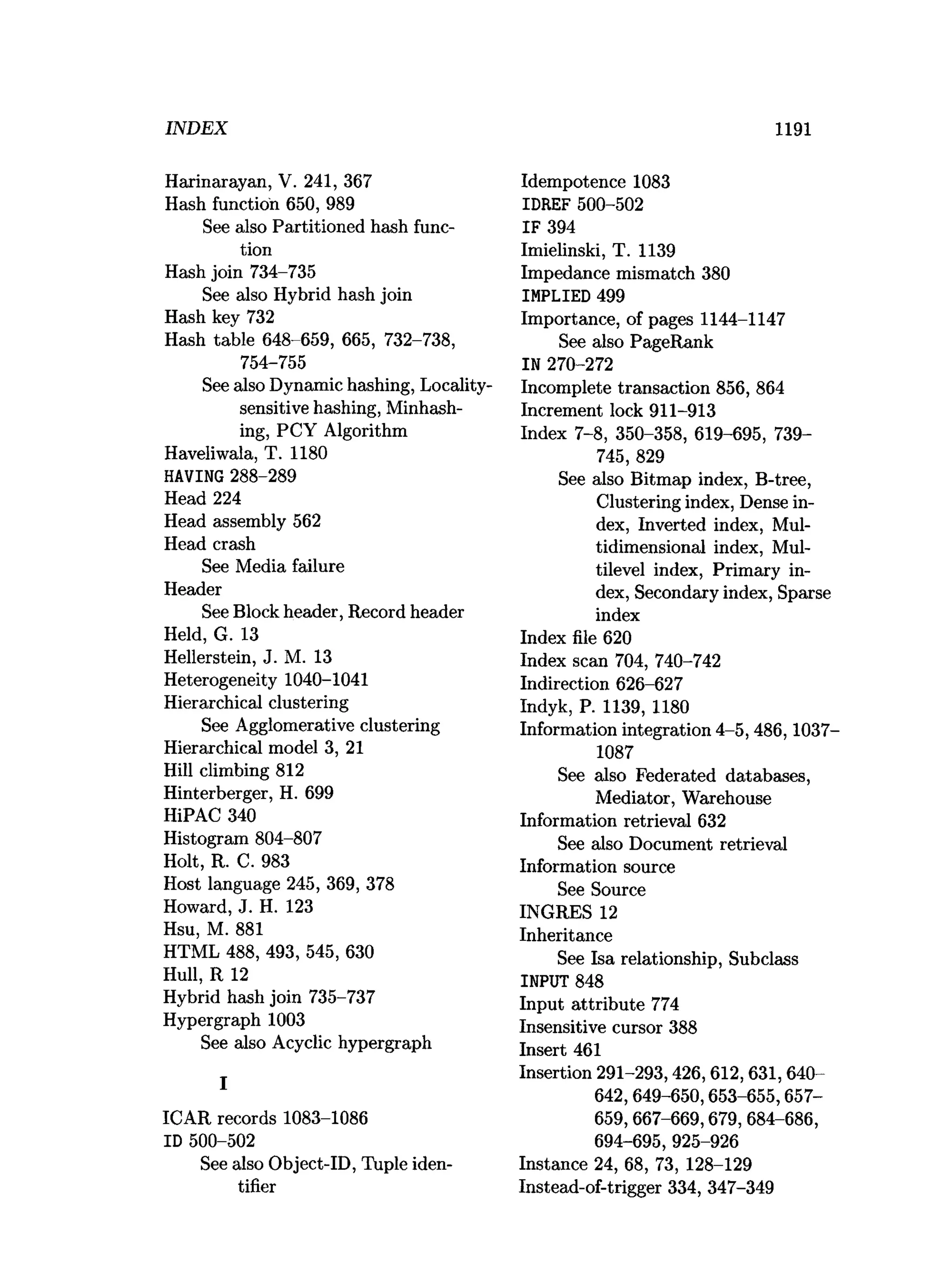 Database Systems: The Complete Book (Hector Garcia-Molina, Jeffrey D. Ullman etc.)