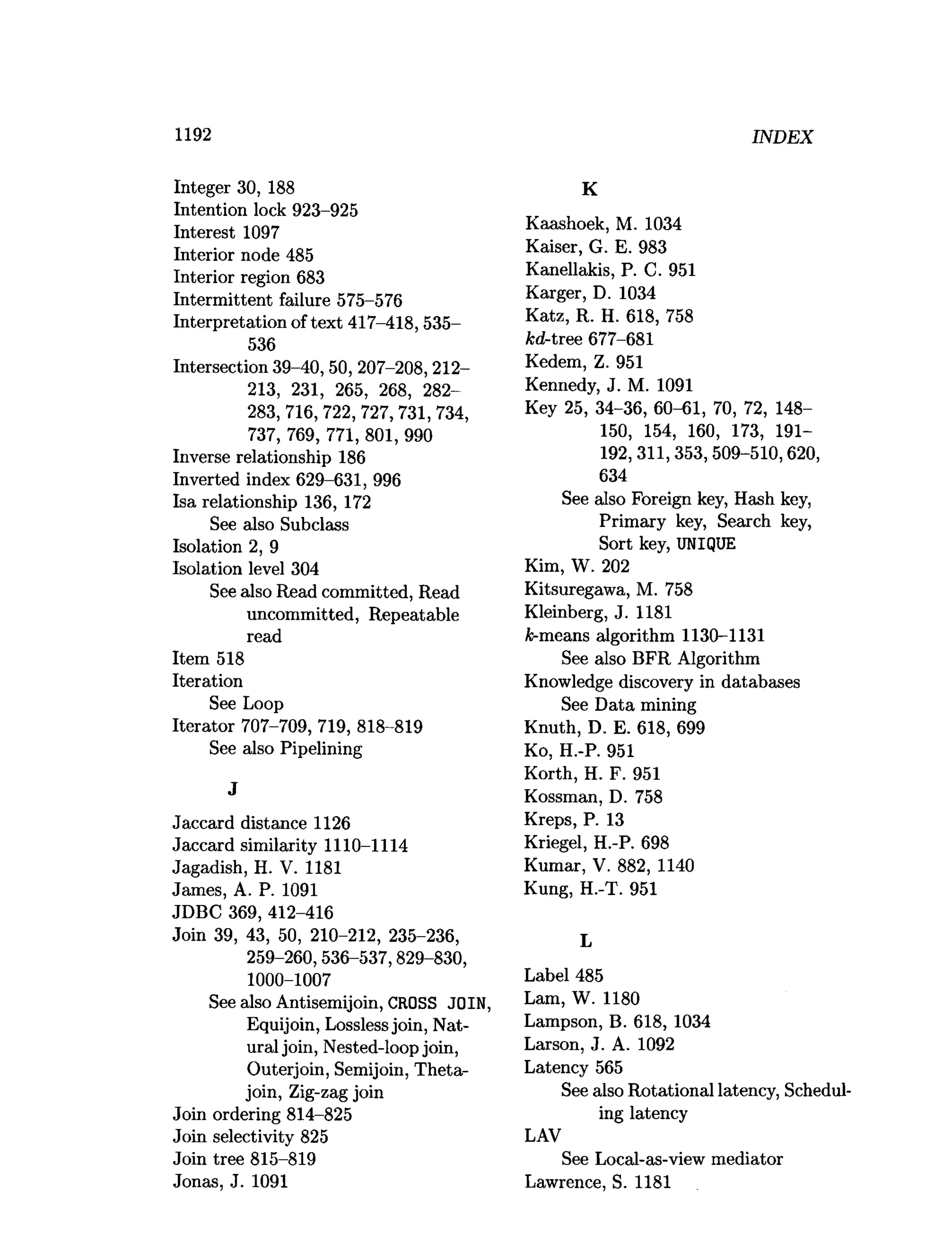 Database Systems: The Complete Book (Hector Garcia-Molina, Jeffrey D. Ullman etc.)