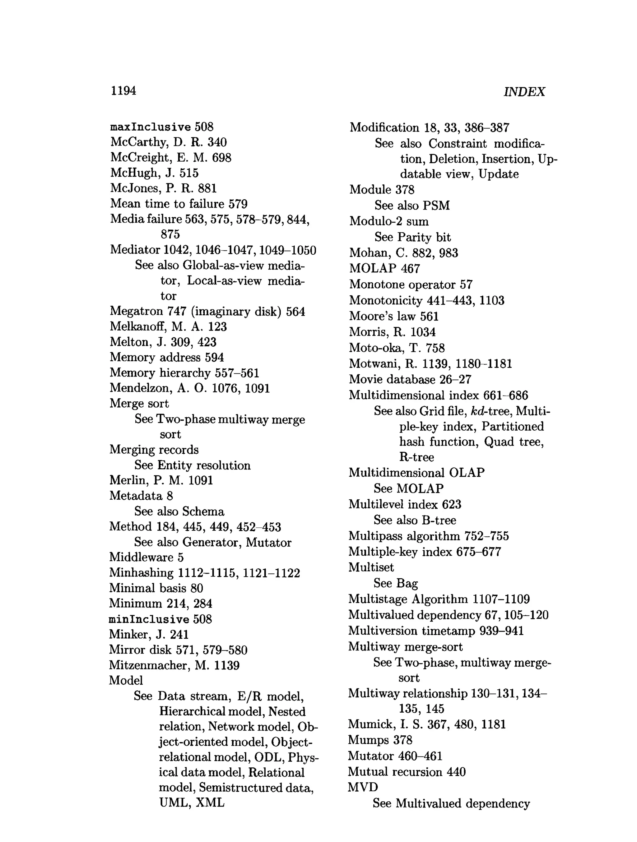 Database Systems: The Complete Book (Hector Garcia-Molina, Jeffrey D. Ullman etc.)