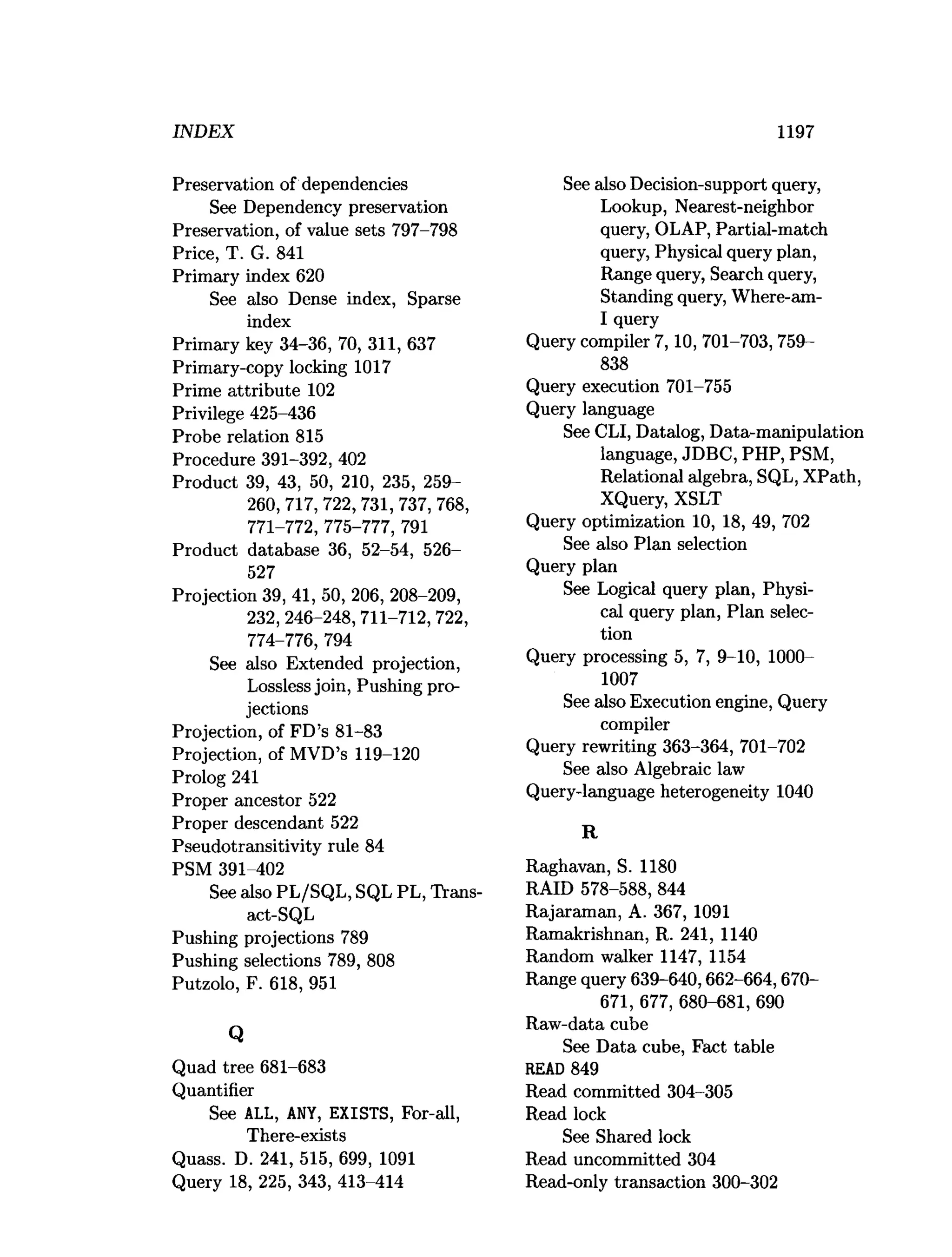 Database Systems: The Complete Book (Hector Garcia-Molina, Jeffrey D. Ullman etc.)