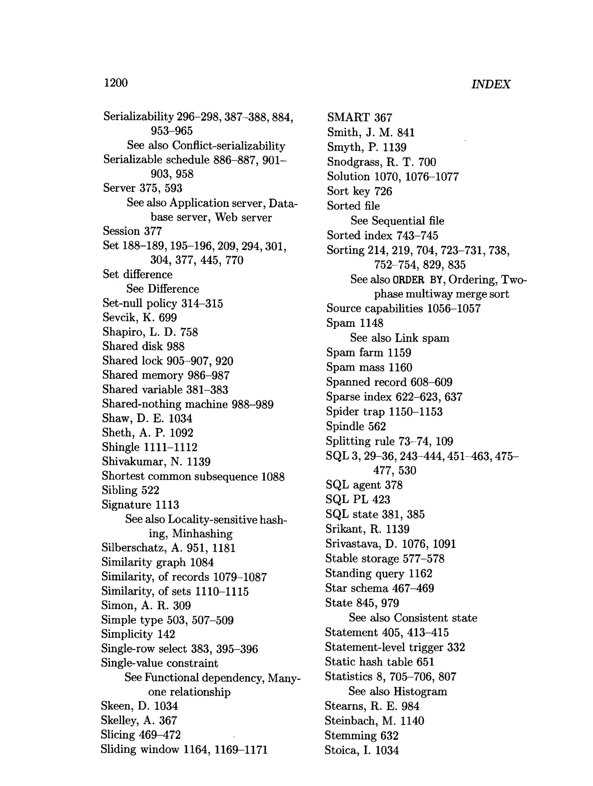 Database Systems: The Complete Book (Hector Garcia-Molina, Jeffrey D. Ullman etc.)
