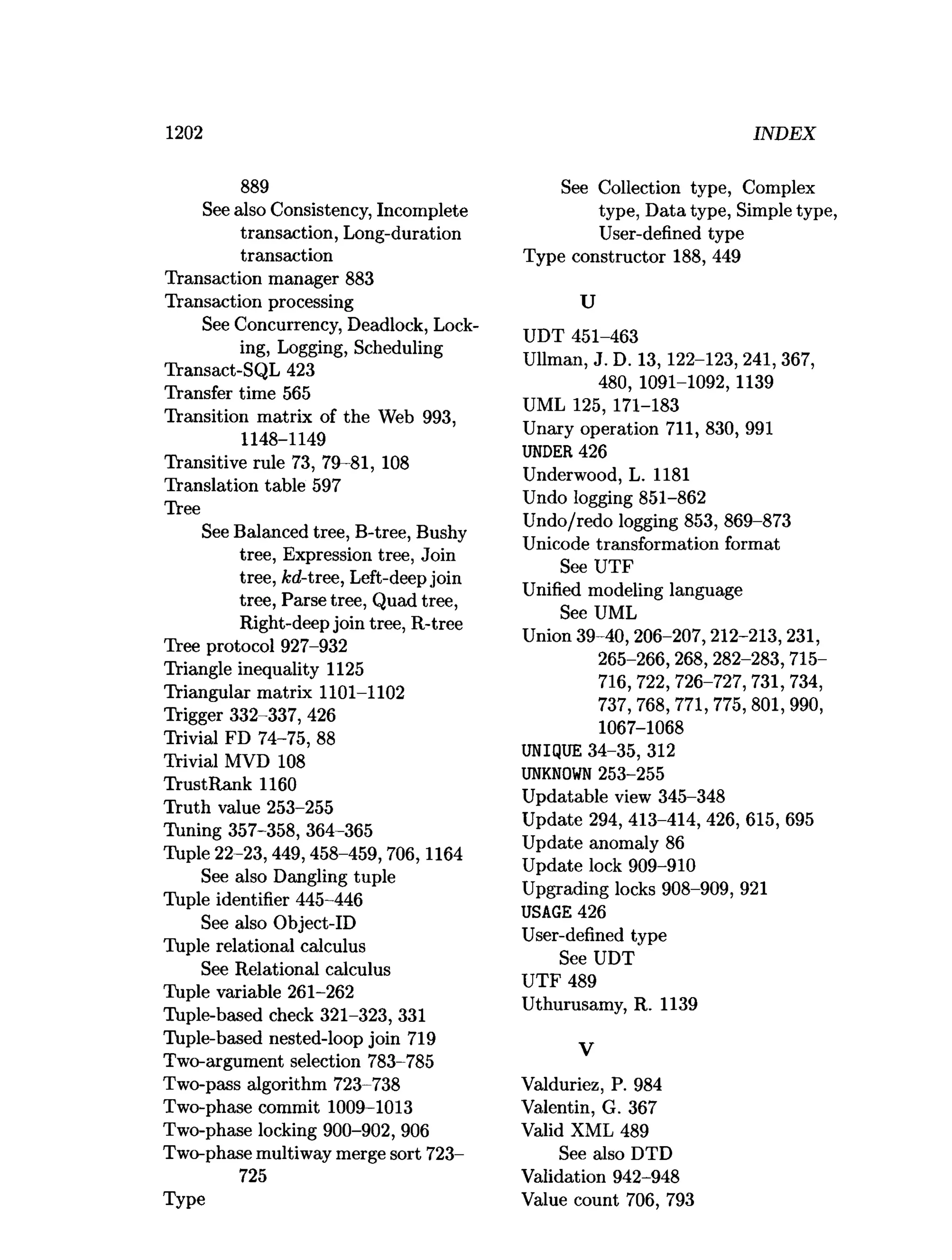 Database Systems: The Complete Book (Hector Garcia-Molina, Jeffrey D. Ullman etc.)