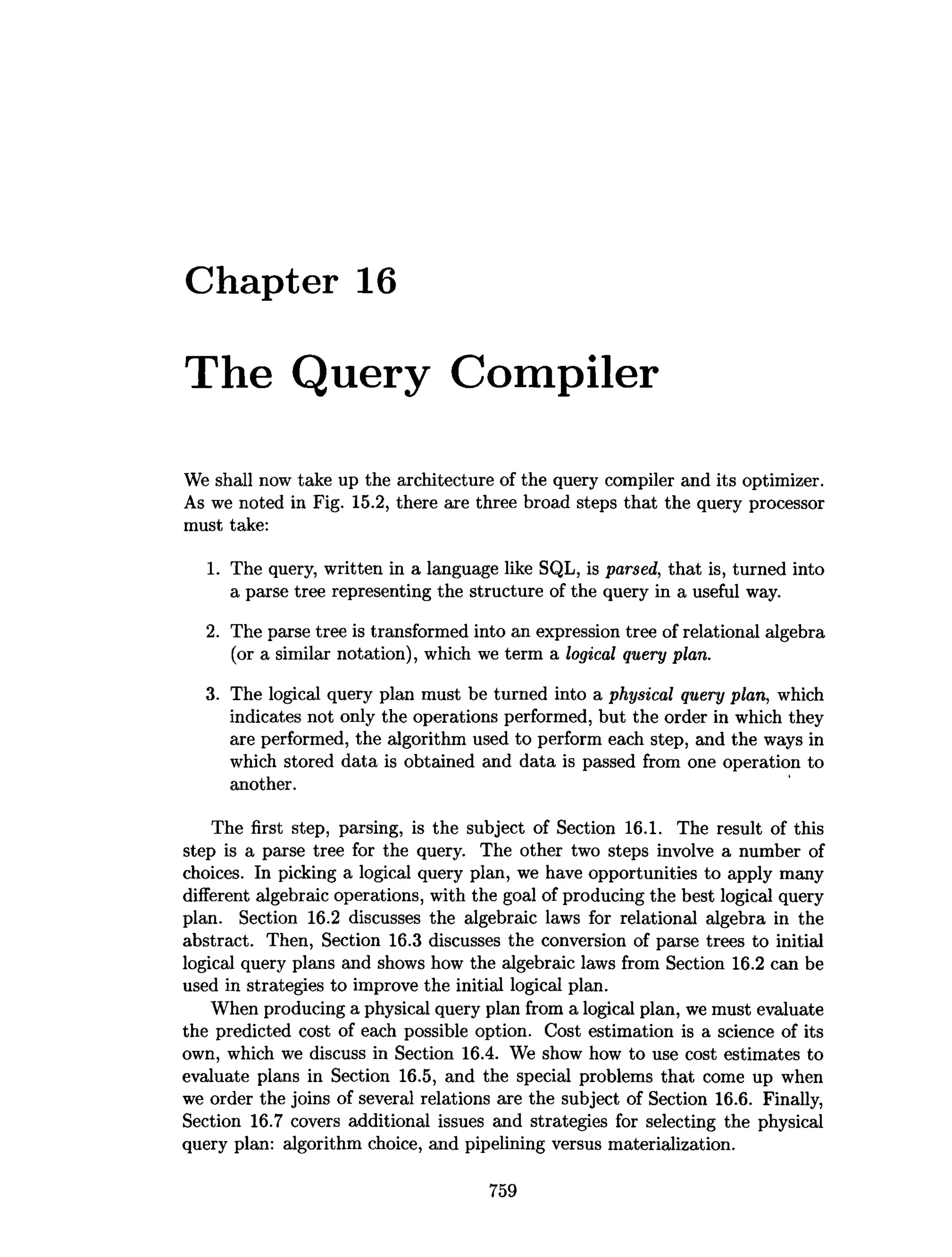 Database Systems: The Complete Book (Hector Garcia-Molina, Jeffrey D. Ullman etc.)