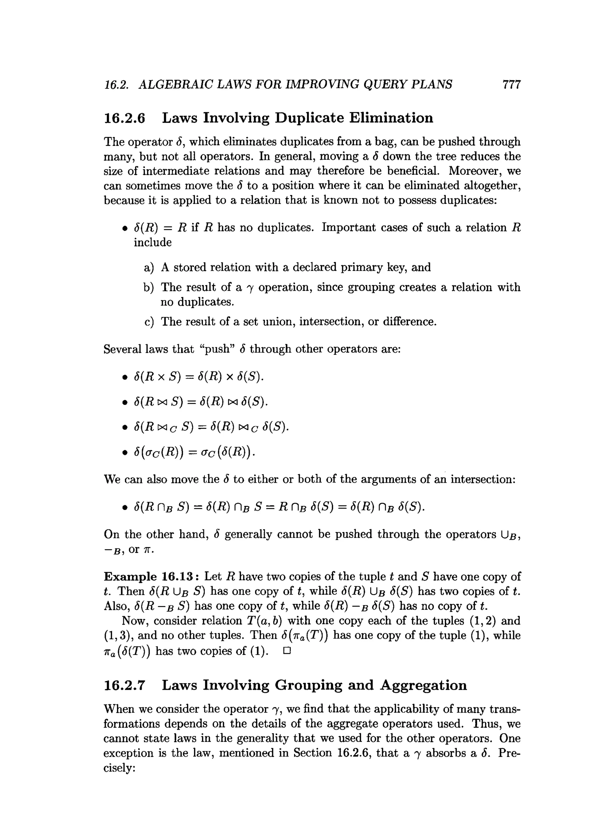 Database Systems: The Complete Book (Hector Garcia-Molina, Jeffrey D. Ullman etc.)
