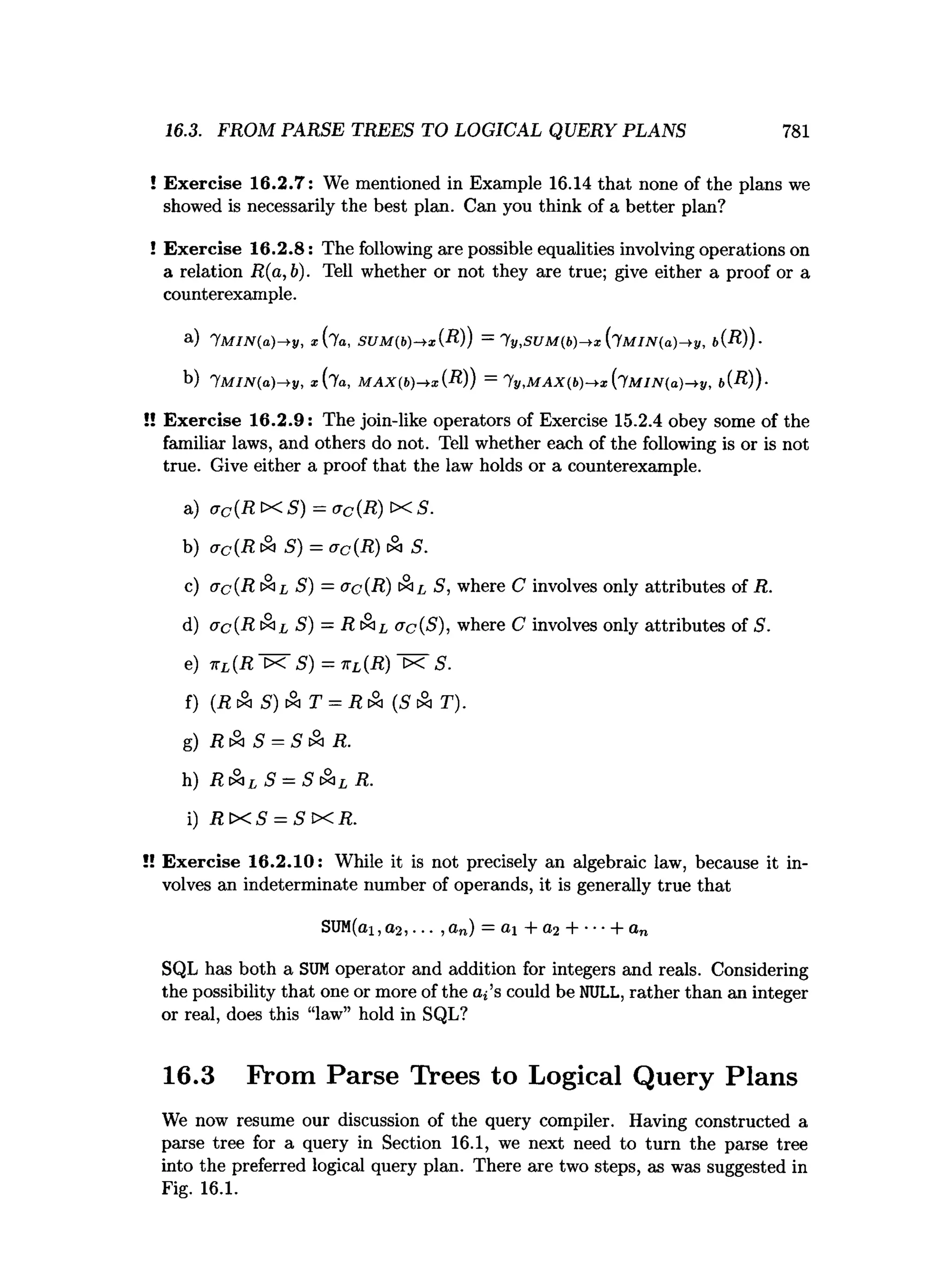 Database Systems: The Complete Book (Hector Garcia-Molina, Jeffrey D. Ullman etc.)