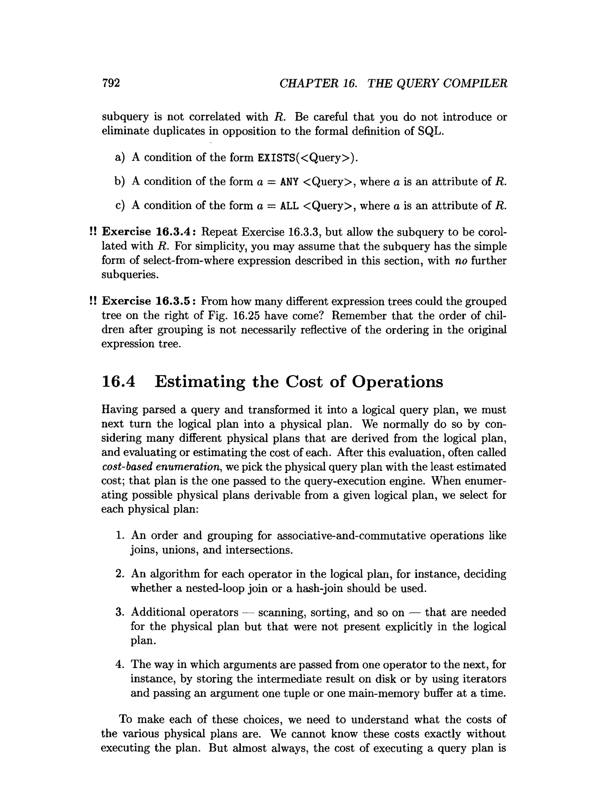 Database Systems: The Complete Book (Hector Garcia-Molina, Jeffrey D. Ullman etc.)