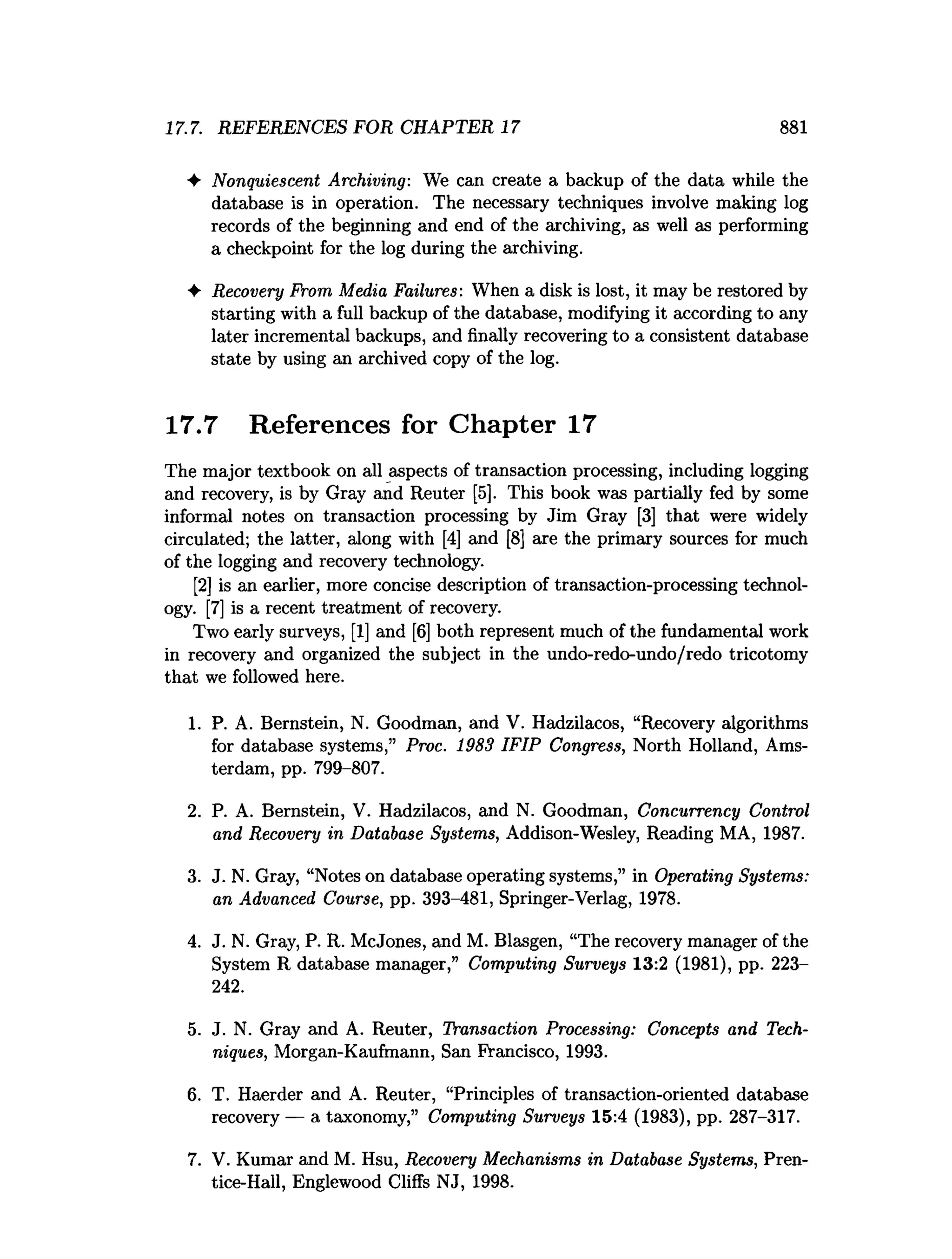 Database Systems: The Complete Book (Hector Garcia-Molina, Jeffrey D. Ullman etc.)