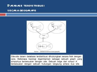 Database terdistribusi secara geogarafis 