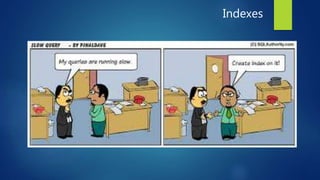 Indexes
 
