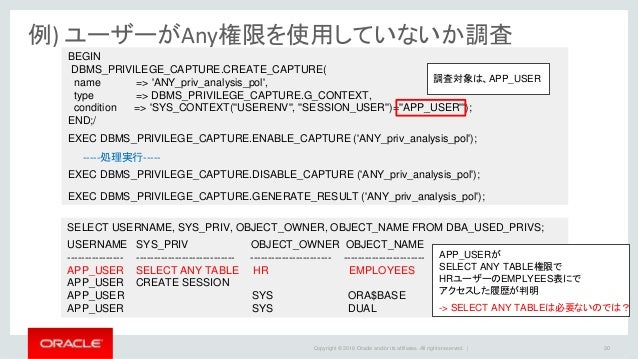Oracle Database Vaultのご紹介
