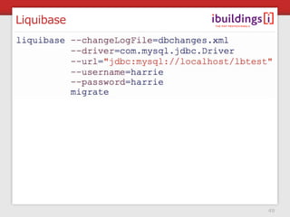 Liquibase




            49
 
