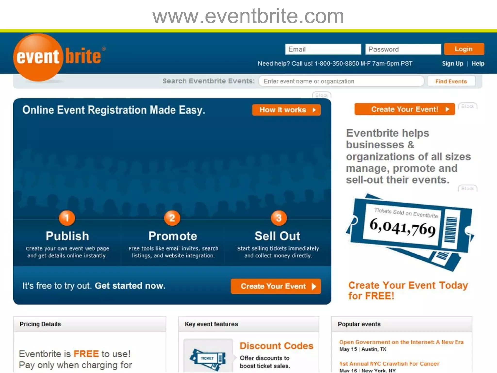 www.eventbrite.com
 