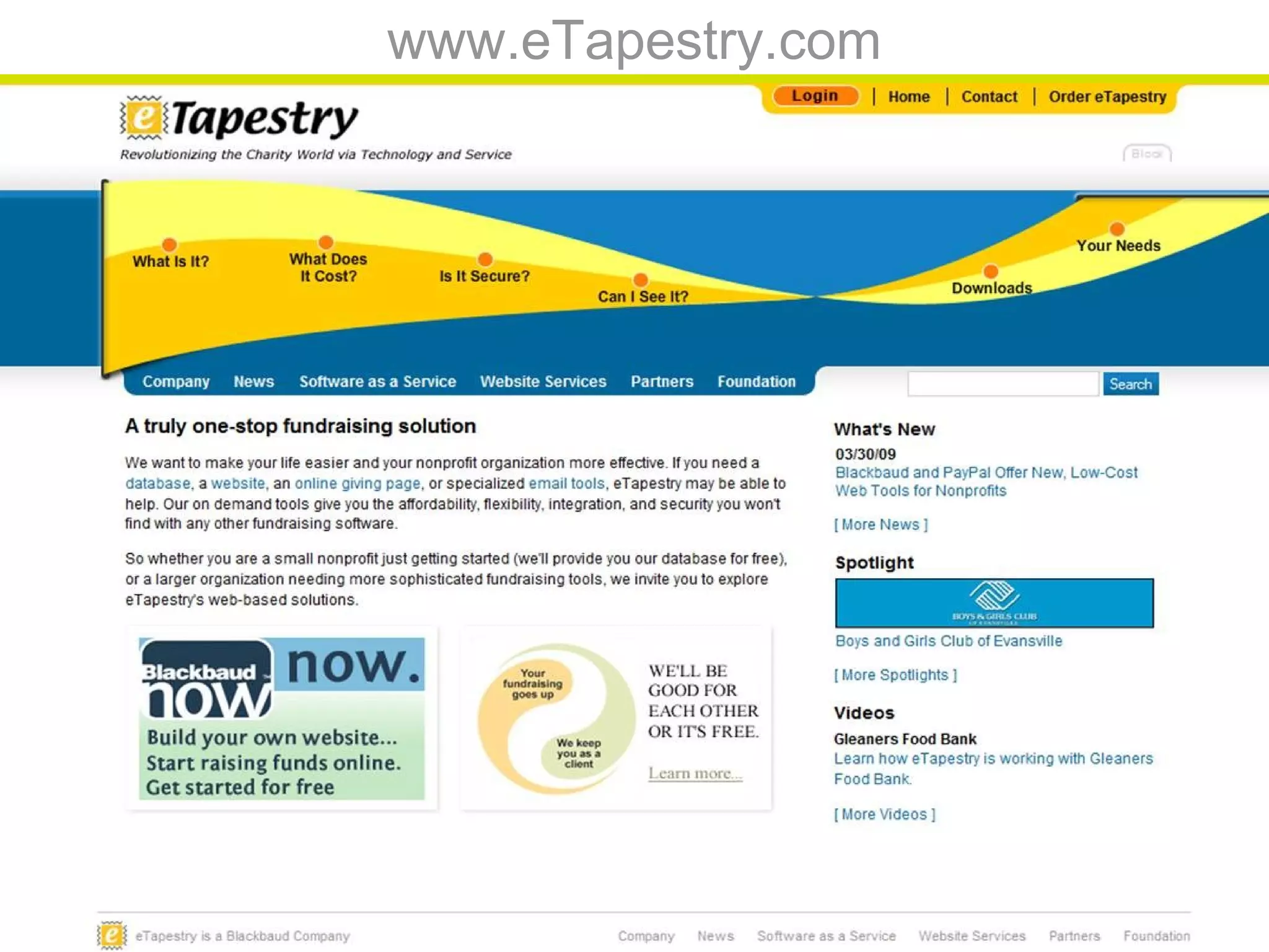 www.eTapestry.com
 