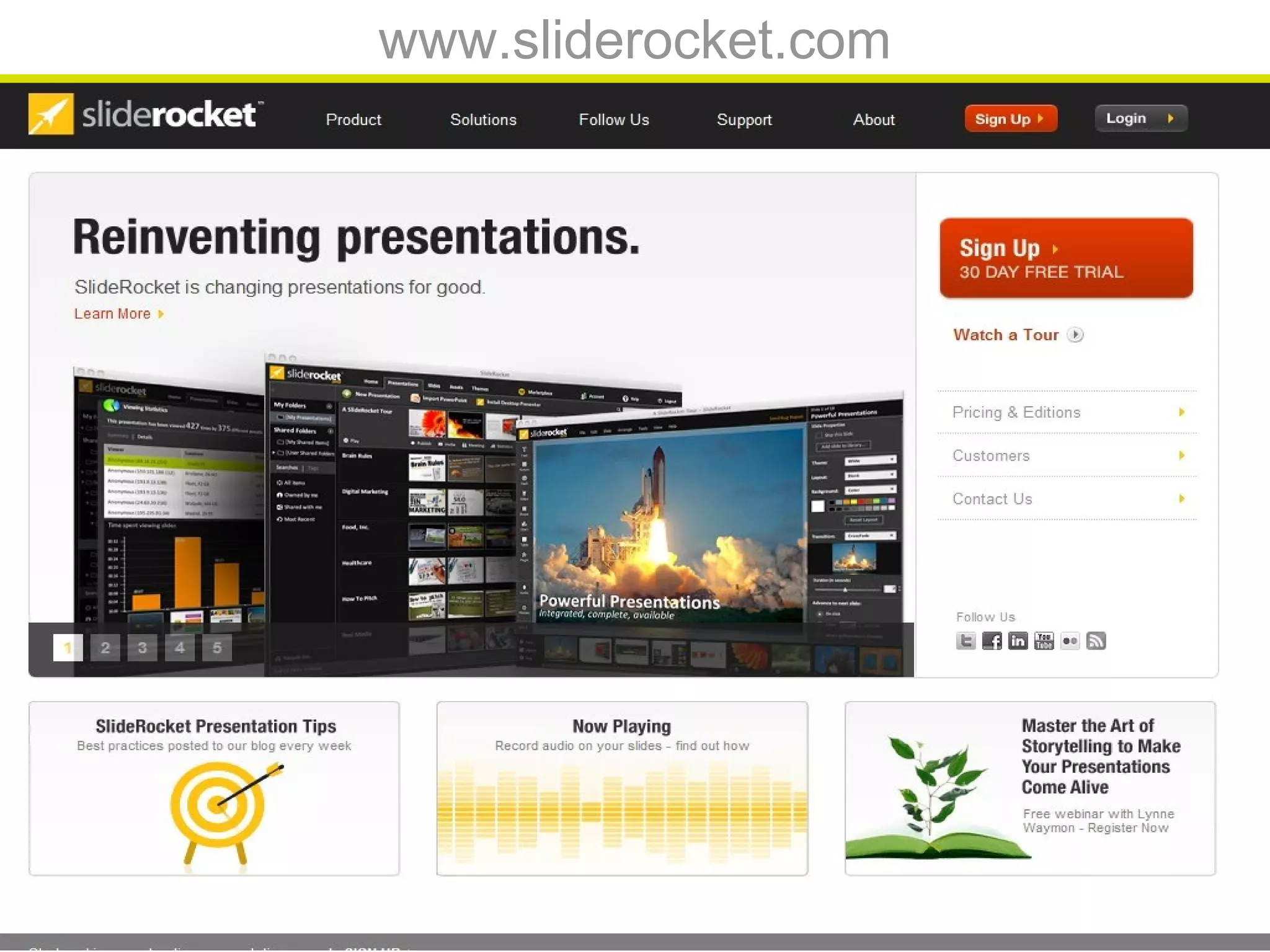 www.sliderocket.com
 