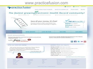 www.practicefusion.com
 