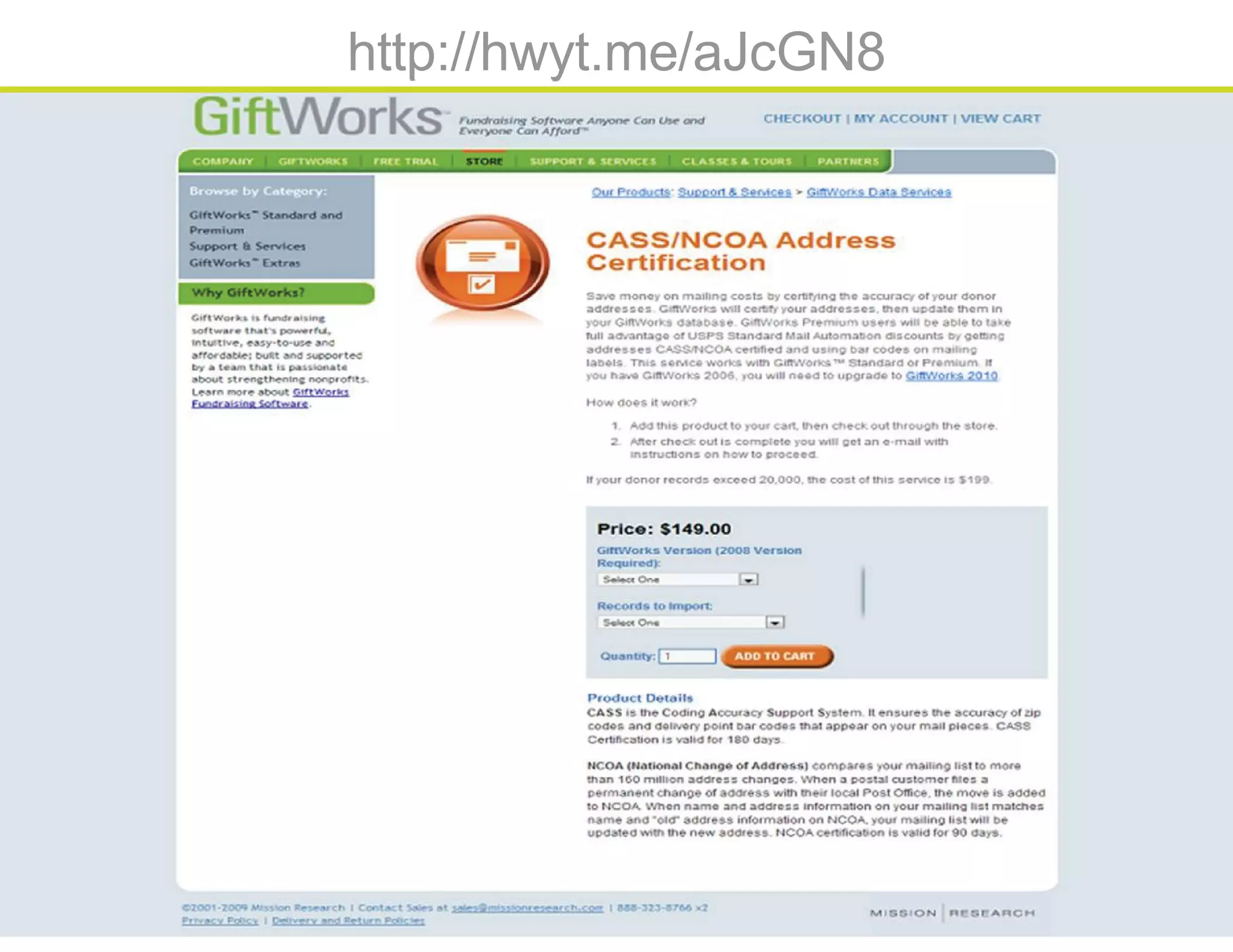 Database webinar 20100309