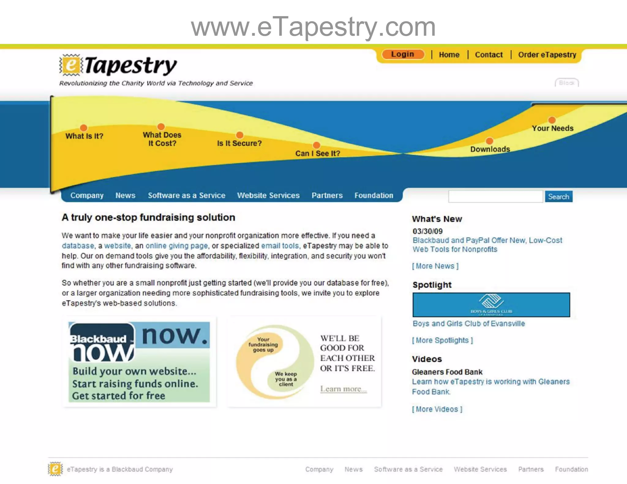 Database webinar 20100309