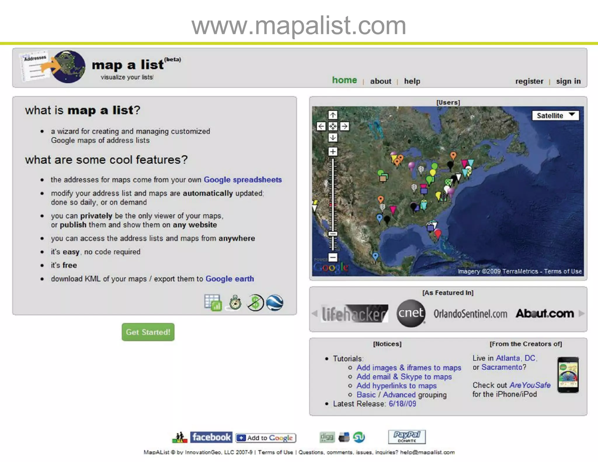 Database webinar 20100309