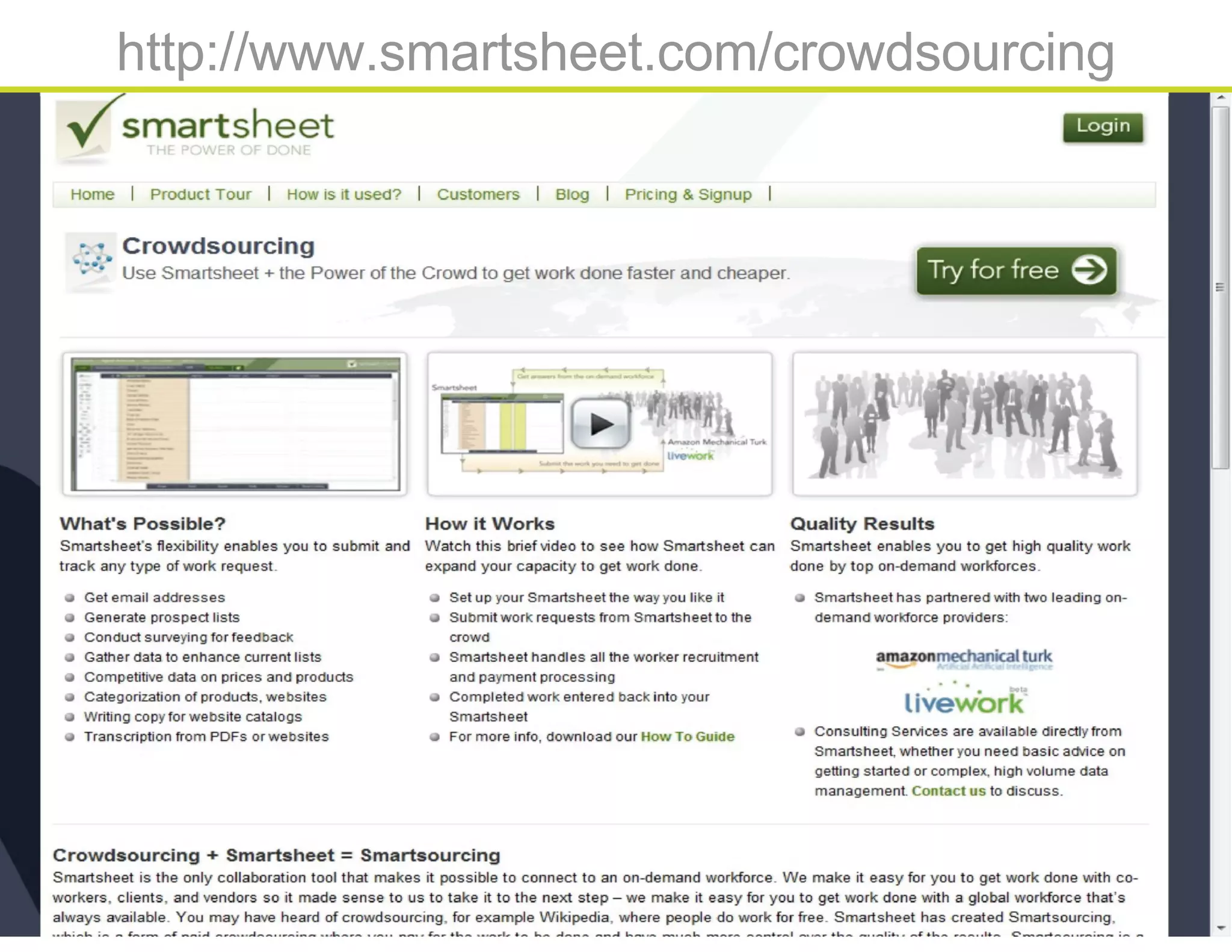 Database webinar 20100309