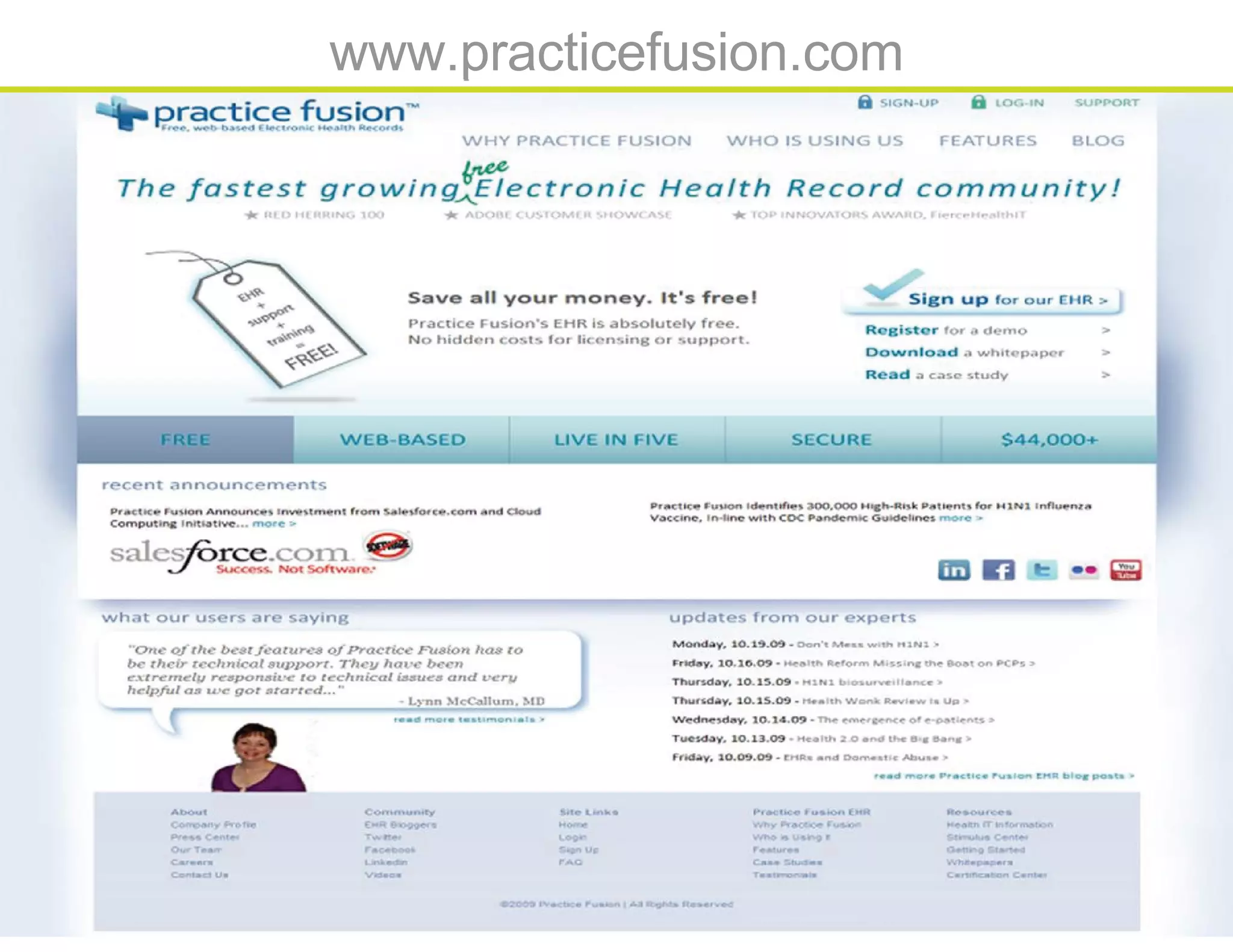Database webinar 20100309