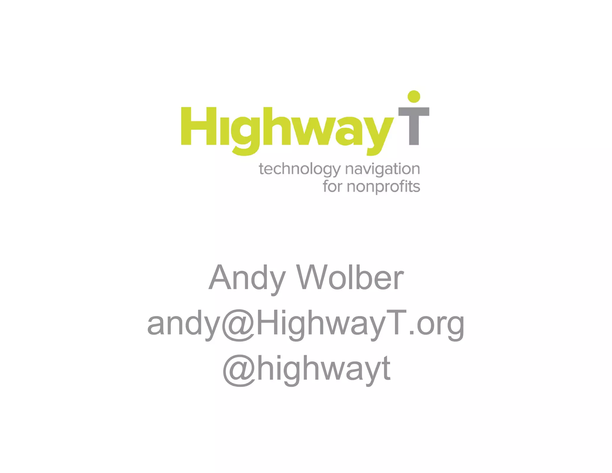 Database webinar 20100309