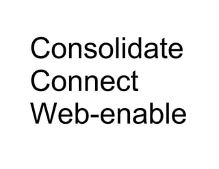 Database webinar 20100309