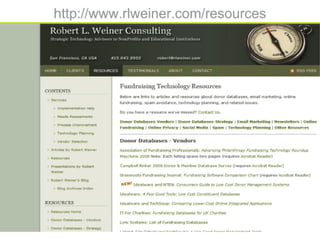 Database webinar 20100309