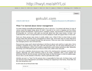 Database webinar 20100309