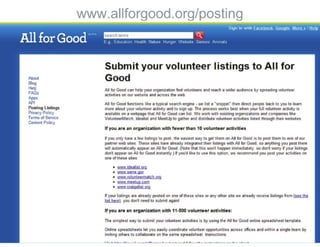 Database webinar 20100309