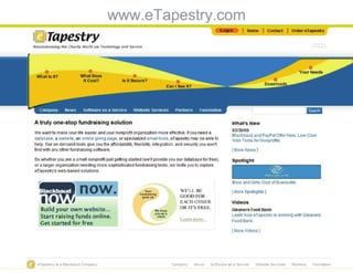 Database webinar 20100309