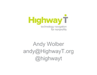 Database webinar 20100309