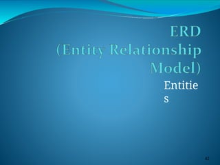 Entitie
s
42
 