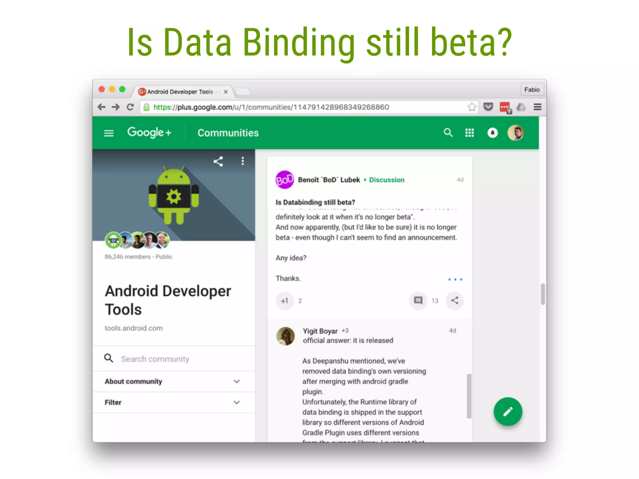 10 Is Data Binding still beta? 