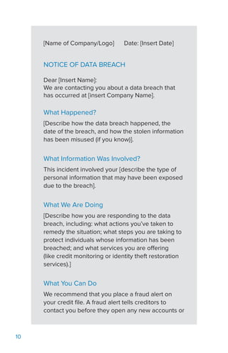 Data Breach Response: A Guide for Business | PDF