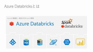 Azurem?yϤ줿sparkh
Azure DatabricksȤ
 