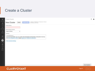 Databricks Community Cloud Overview | PPTX