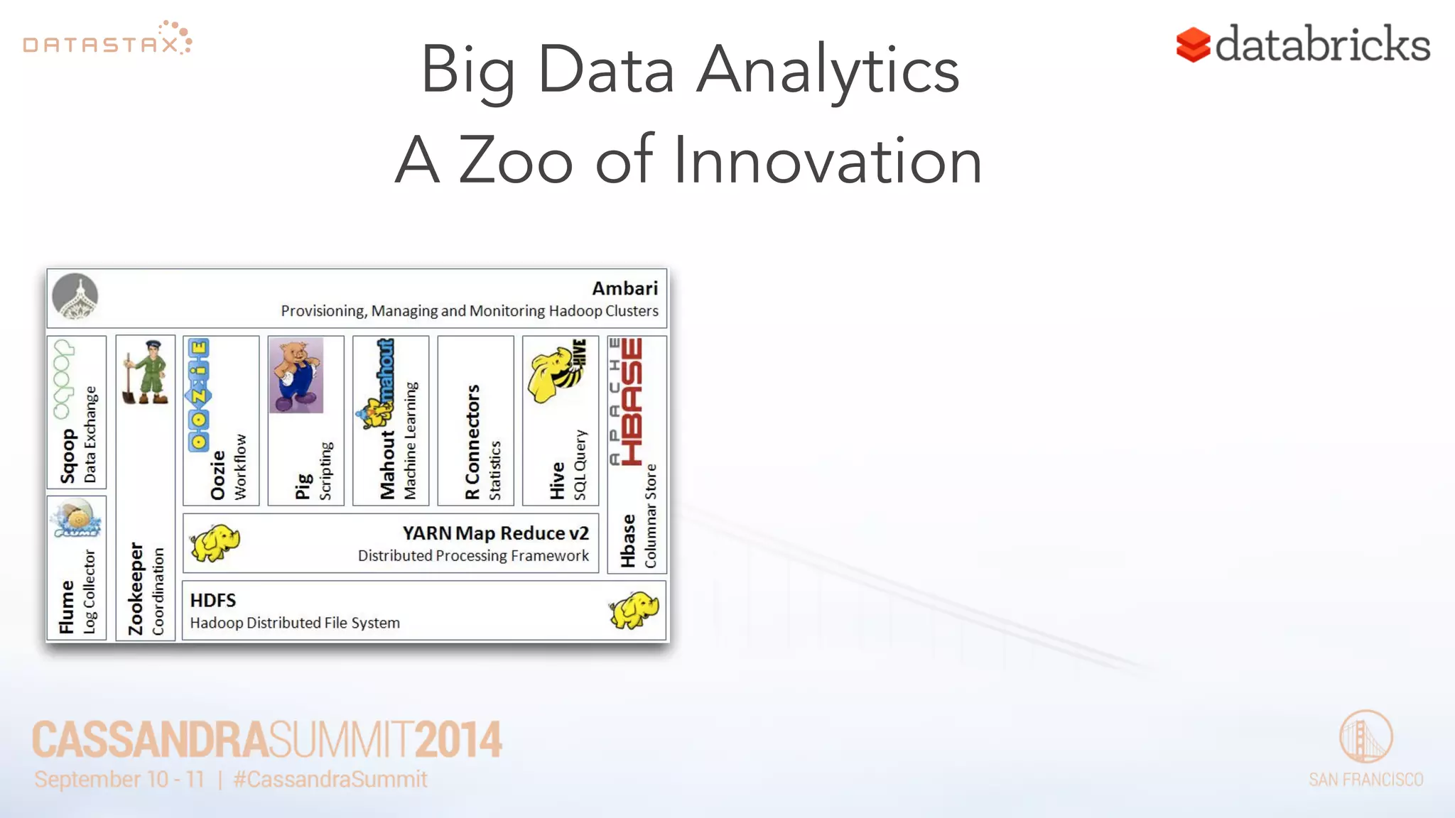 Big Data Analytics 
A Zoo of Innovation 
 