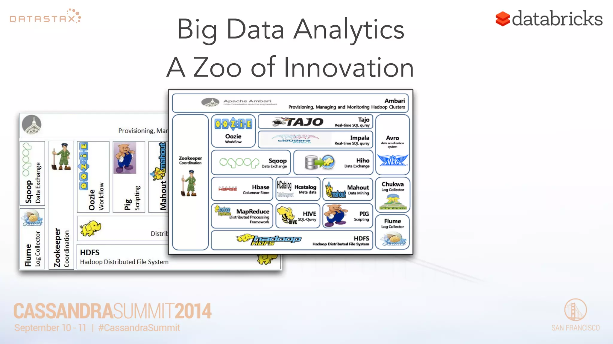 Big Data Analytics 
A Zoo of Innovation 
 