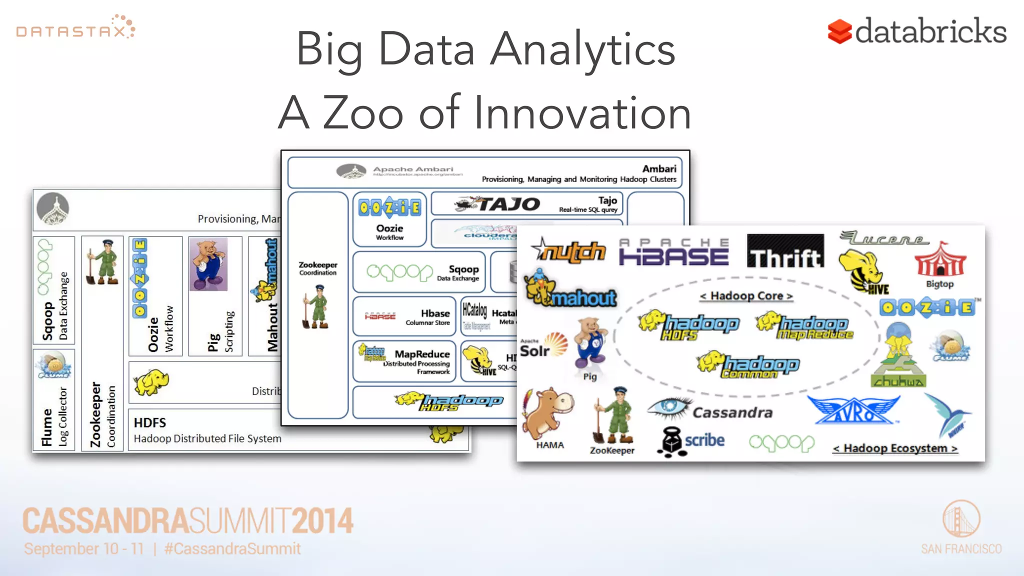 Big Data Analytics 
A Zoo of Innovation 
 