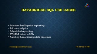 Databricks Online Training | Databricks Online Course | PPTX