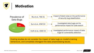 Understanding the Impact of Data Bugs on Deep Learning Models in ...