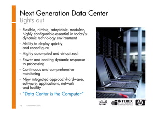 Datacenter transformation - Dion van der Arend