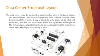 Data Center Server Layout.pdf Data center Building & General Specification | PDF