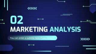 MARKETING ANALYSIS
You can enter a subtitle here if you need it
02
 