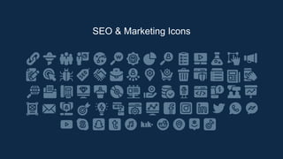 SEO & Marketing Icons
 