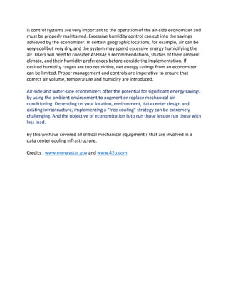 Data center cooling infrastructure slide | PDF